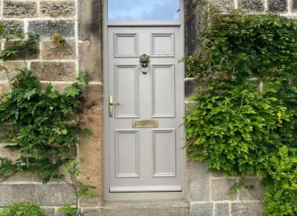 Spencer New Front Door Fawn Timber Front Door