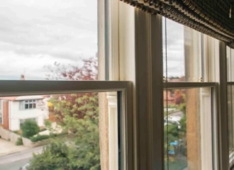 Sapele Sash Windows Single Hung Detail