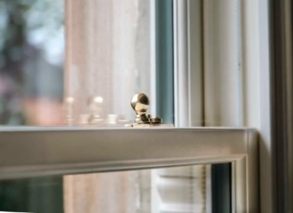 Sapele Windows Sash Window Lock Detail Harrogate