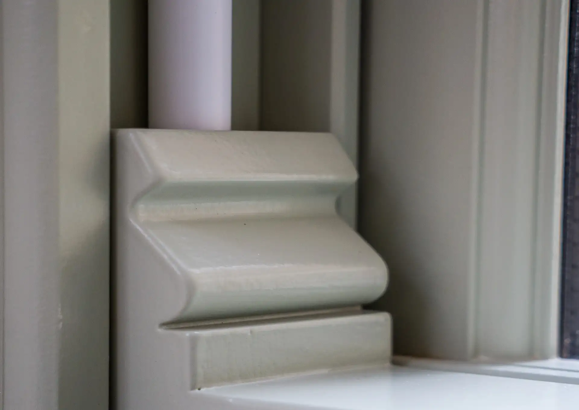 DHW Joinery Sash Window Painted Mechanism Detail