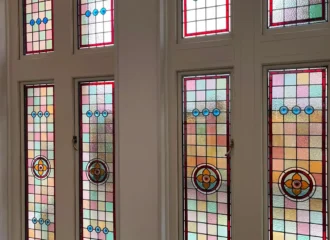 AFTER Encapsulated Glass Windows Replaced and Mechanisms Renewed